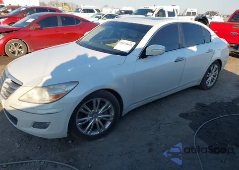 2011 Hyundai Genesis 3.8 from USA, damaged, VIN KMHGC4DE2BU140268